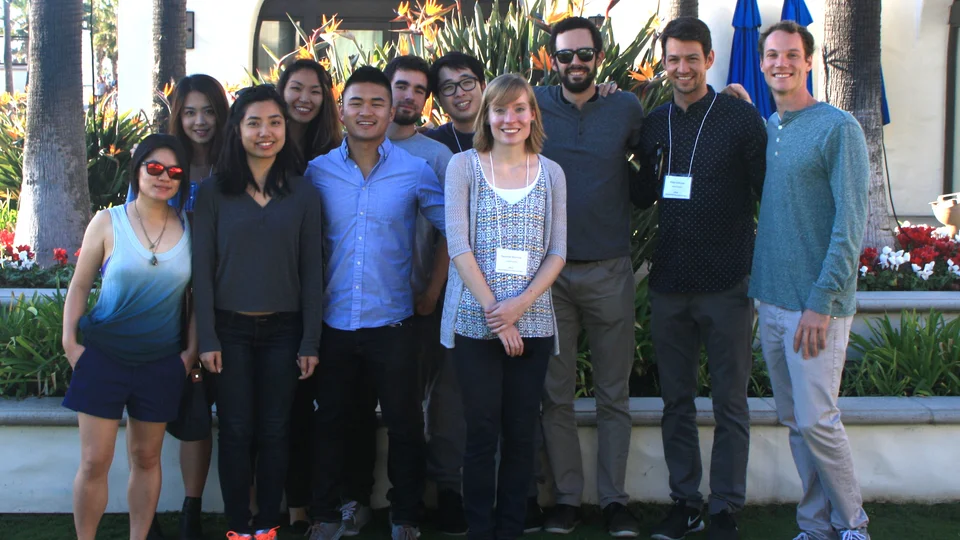 Group of 1st year students at retreat