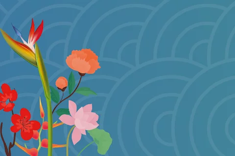 AANHPI Heritage Month background