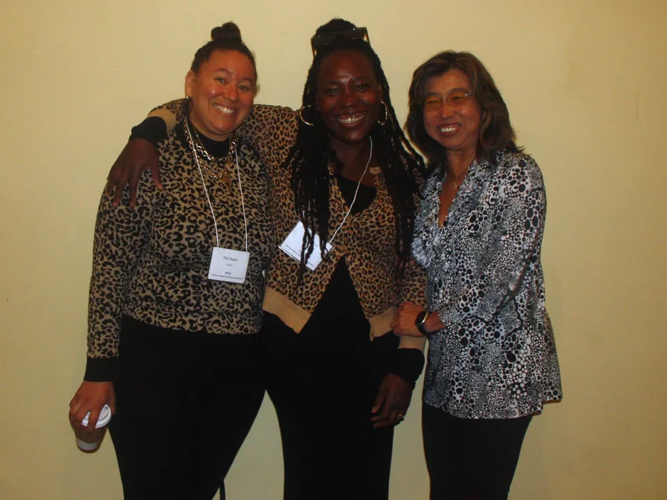 three female faculty