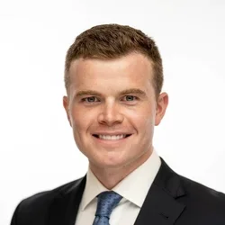man in black suit, white shirt