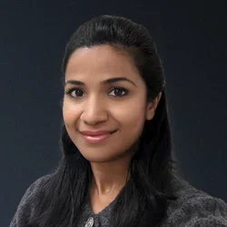 woman with long dark hair