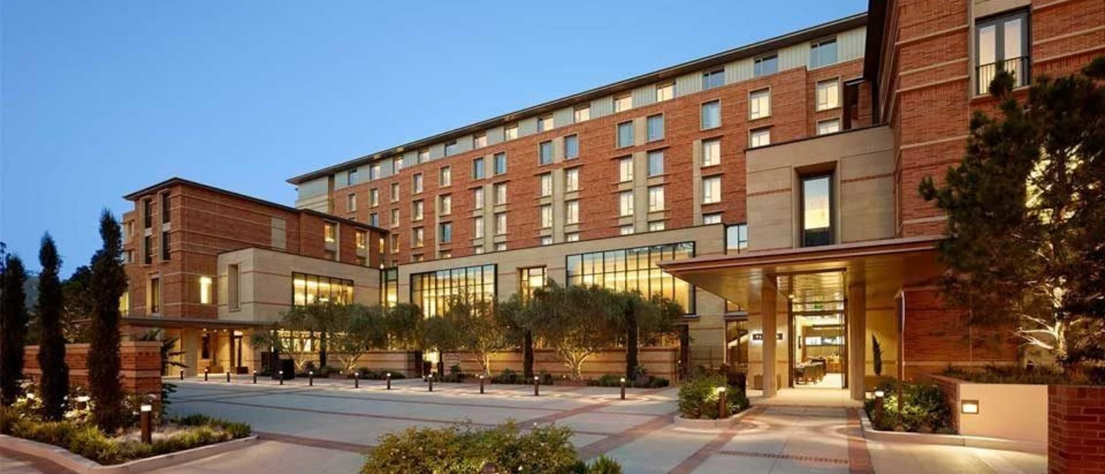 exterior Luskin Conference Center 