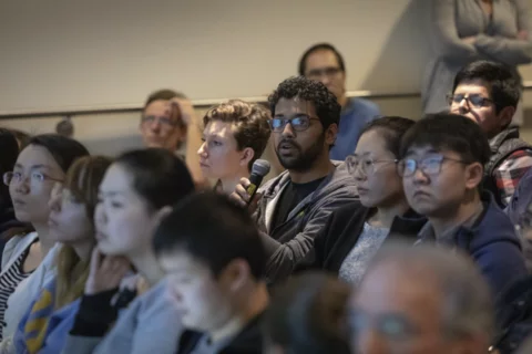 Audience in auditorium 